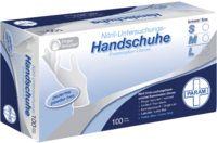 HANDSCHUHE Einmal Nitril L blau