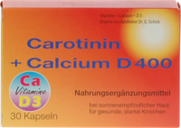 CAROTININ+Calcium D 400 Kapseln