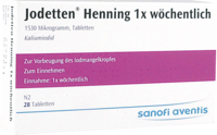 JODETTEN Henning 1x wöchentlich Tabletten