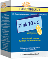 ZINK 10+C Brausetabletten