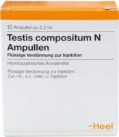 TESTIS COMPOSITUM N Ampullen