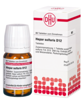 HEPAR SULFURIS D 12 Tabletten