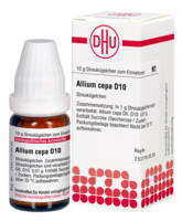 ALLIUM CEPA D 10 Globuli