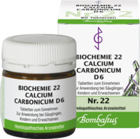 BIOCHEMIE 22 Calcium carbonicum D 6 Tabletten