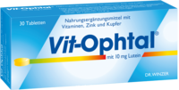 VIT OPHTAL mit 10 mg Lutein Tabletten