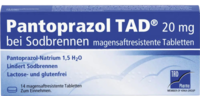 PANTOPRAZOL TAD 20 mg b.Sodbrenn. magensaftr.Tabl.