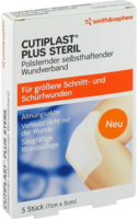 CUTIPLAST Plus steril 5x7 cm Verband