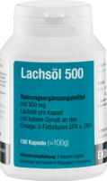 LACHSÖL 500 Weichkapseln