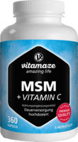 MSM HOCHDOSIERT+Vitamin C Kapseln