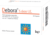 DEBORA 5.600 I.E. Kapseln