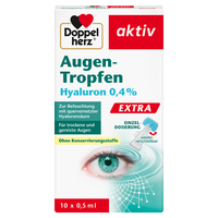 DOPPELHERZ Augen-Tropfen Hyaluron 0,4% Extra