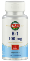 VITAMIN B1 THIAMIN 100 mg KAL Tabletten