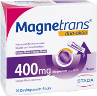 MAGNETRANS duo-aktiv 400 mg Sticks