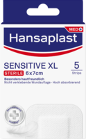 HANSAPLAST Sensitive Wundverband steril 6x7 cm