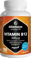 VITAMIN B12 500 µg hochdosiert vegan Tabletten